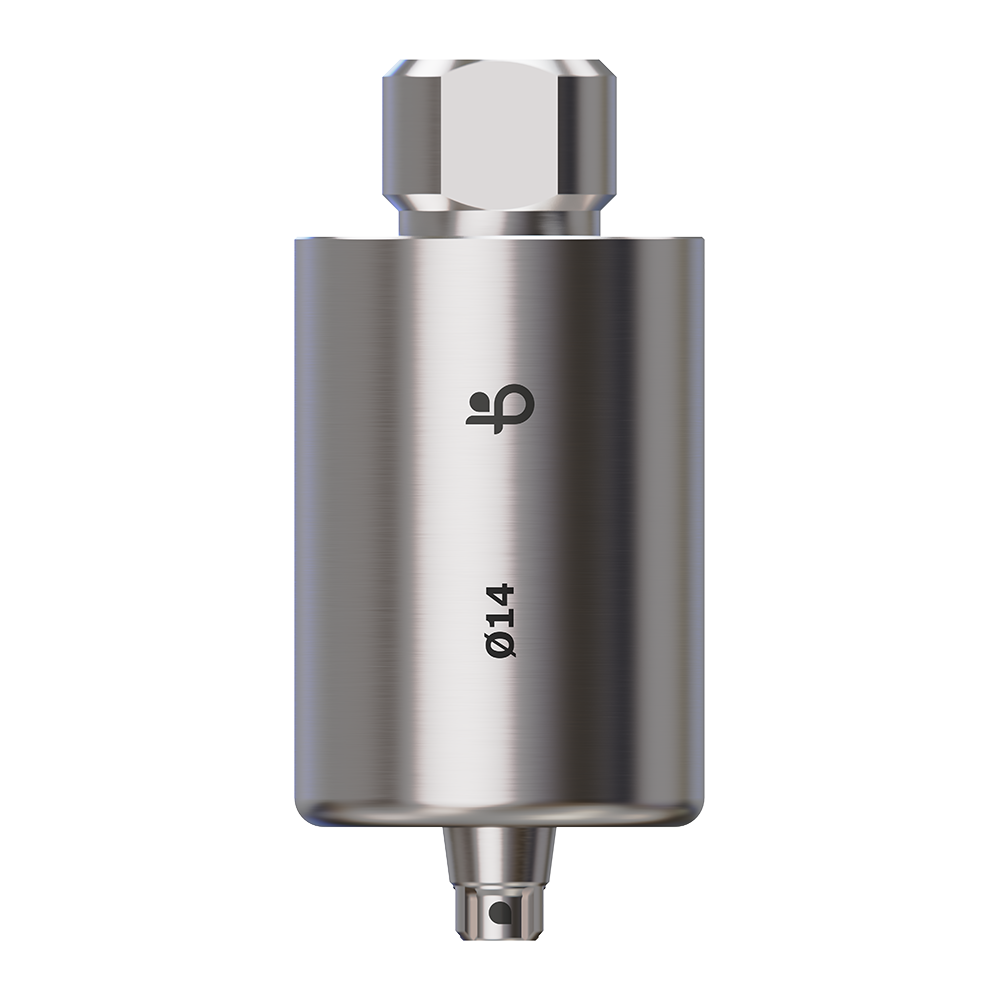 Pre-Milled Blank Compatible with CONELOGÂ® 5.0 Engaging 14mm